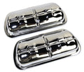 Chrome Stock Style Valve Cover, Set image 0
