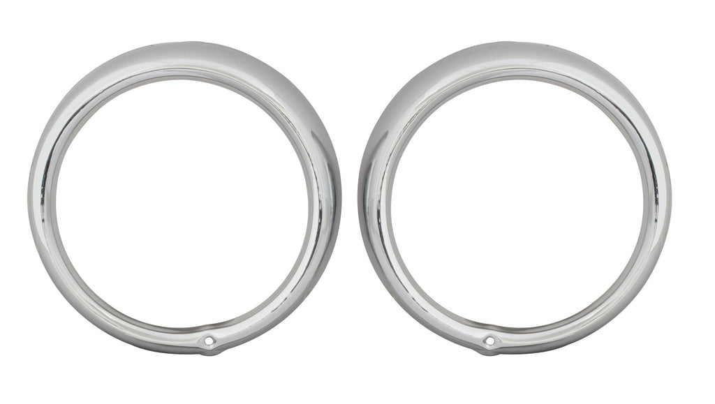 Chrome Headlight Rim Pair image 0