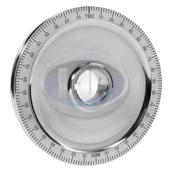 Billet Aluminum Pulley with Degrees image 0