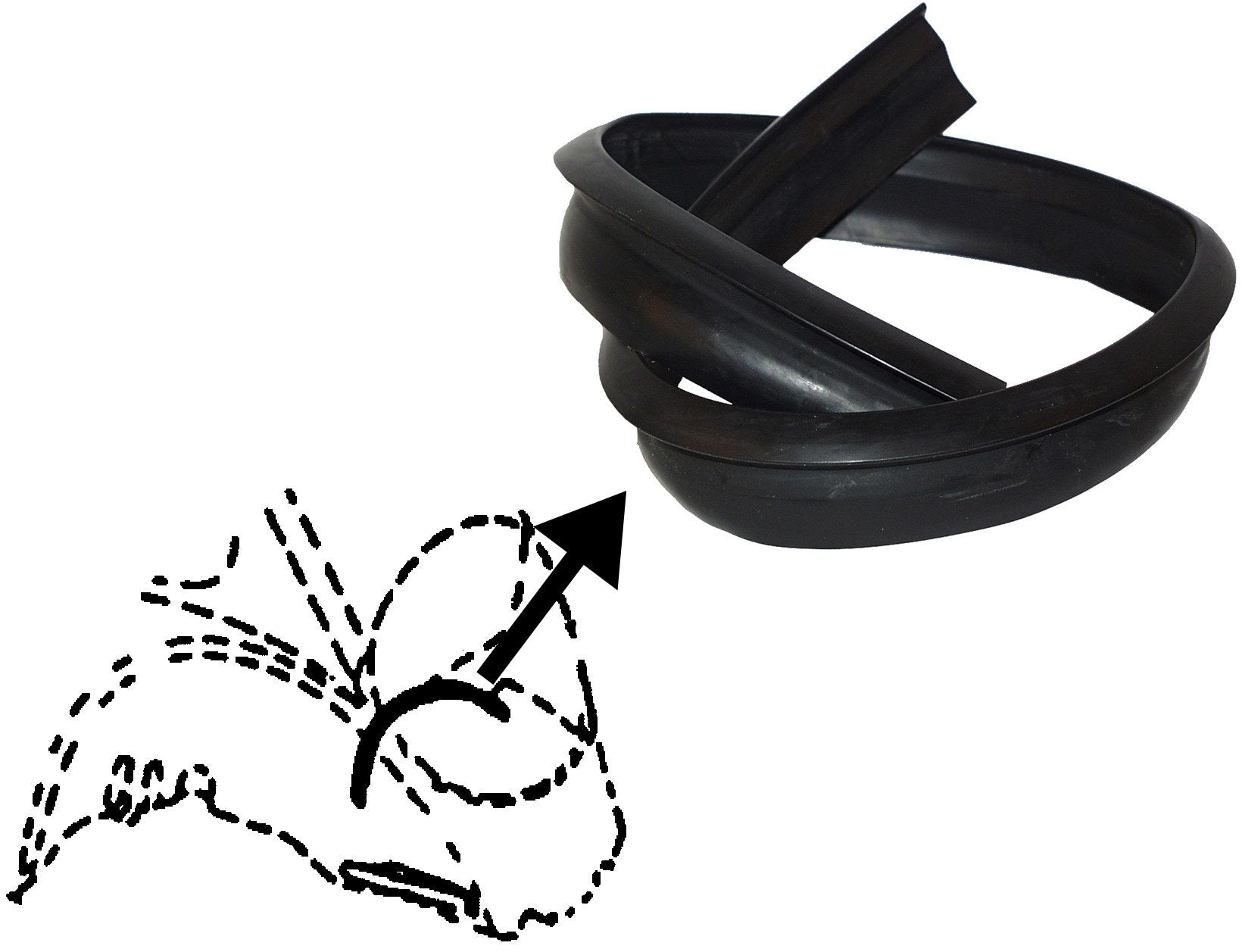Engine Compartment Seal at Firewall image 0