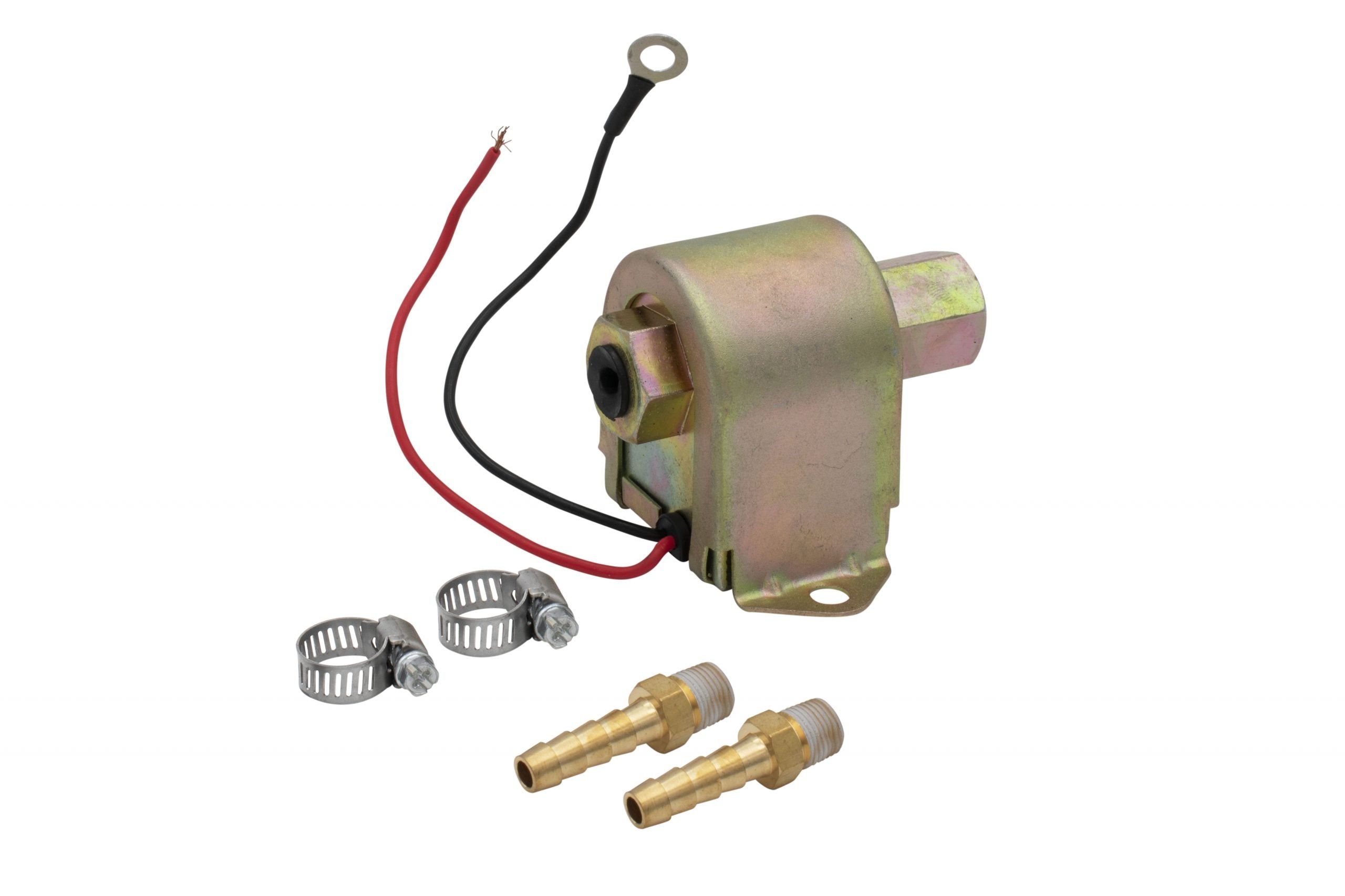 EMPI Fuel Pump, 1.5-4.0 PSI, with fittings and clamps image 0