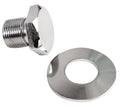 Chrome Crank Pulley Washer and Bolt Set image 0