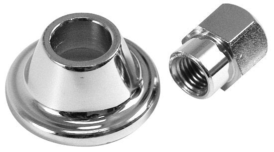 Chrome Alternator / Generator Nut & Spacer image 0