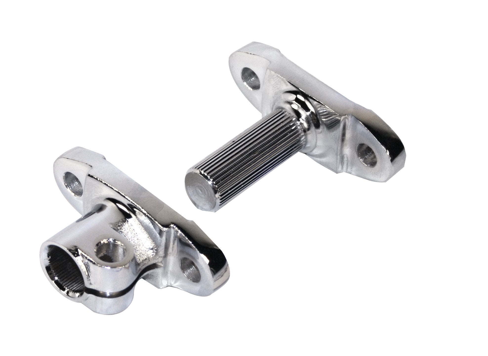 Empi 5/8 Inch 36 Spline Chrome Steering Coupler image 0