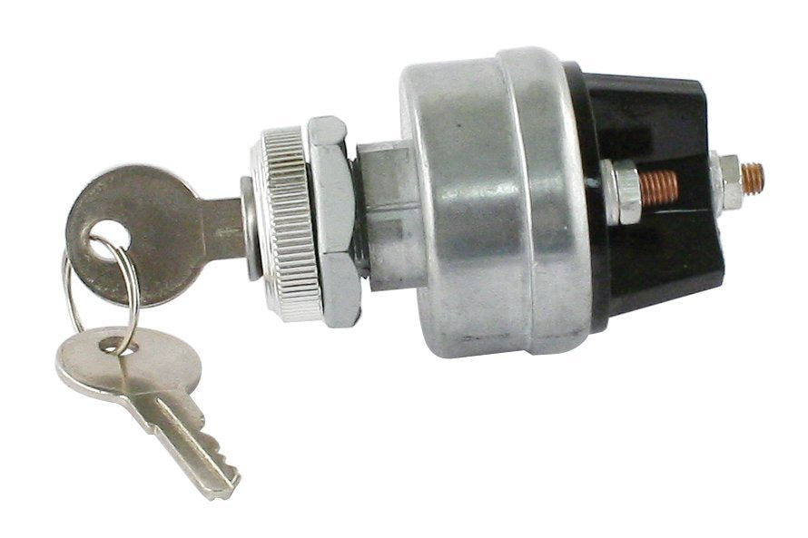 Universal Ignition Switch with Keys for 6 or 12-Volt Systems image 0
