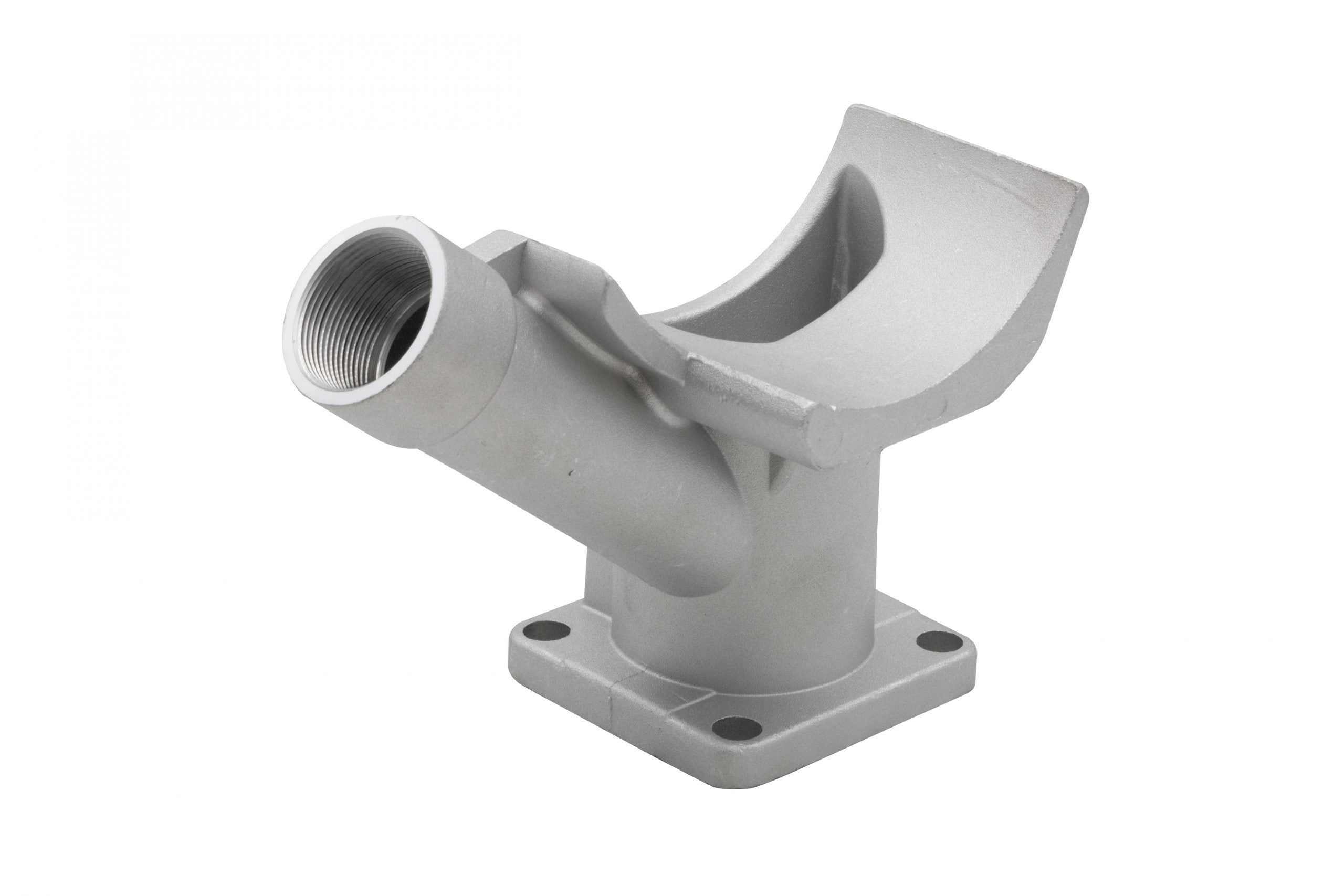 Alternator/Generator Stand, Raw Aluminum (Skin-packed packaging) image 0