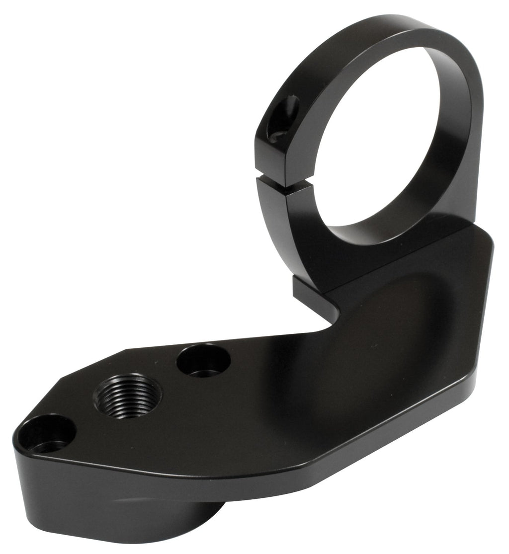 Billet Combo Fuel Pump Block-Off / Coil Mount, Black image 0