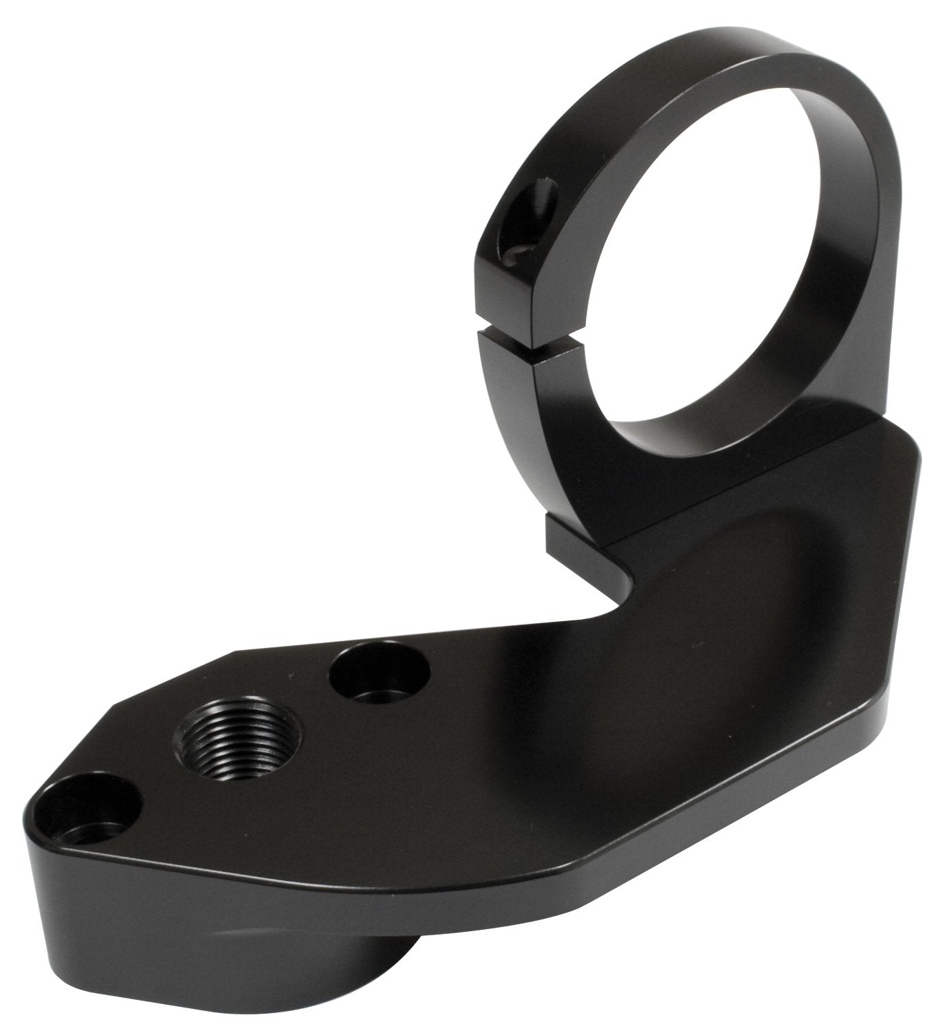 Billet Combo Fuel Pump Block-Off / Coil Mount, Black image 0