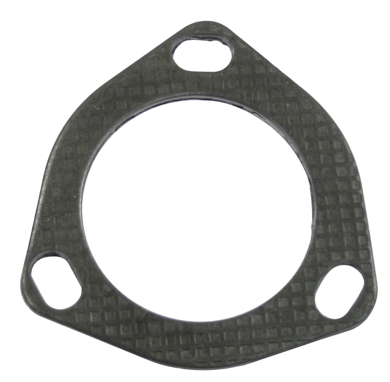 Steel Exhaust Flange Gasket, 3 bolt, 2-9/16 Hole image 0