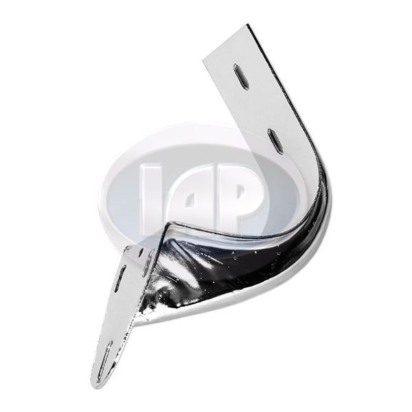 Chrome Deck Lid Hinge Bracket, Pair image 0