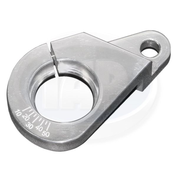 Distributor Hold Down Clamp, Billet Polished image 0