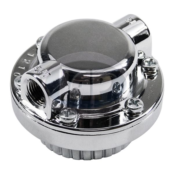 Fuel Pressure Regulator, Adjustable Chrome image 1