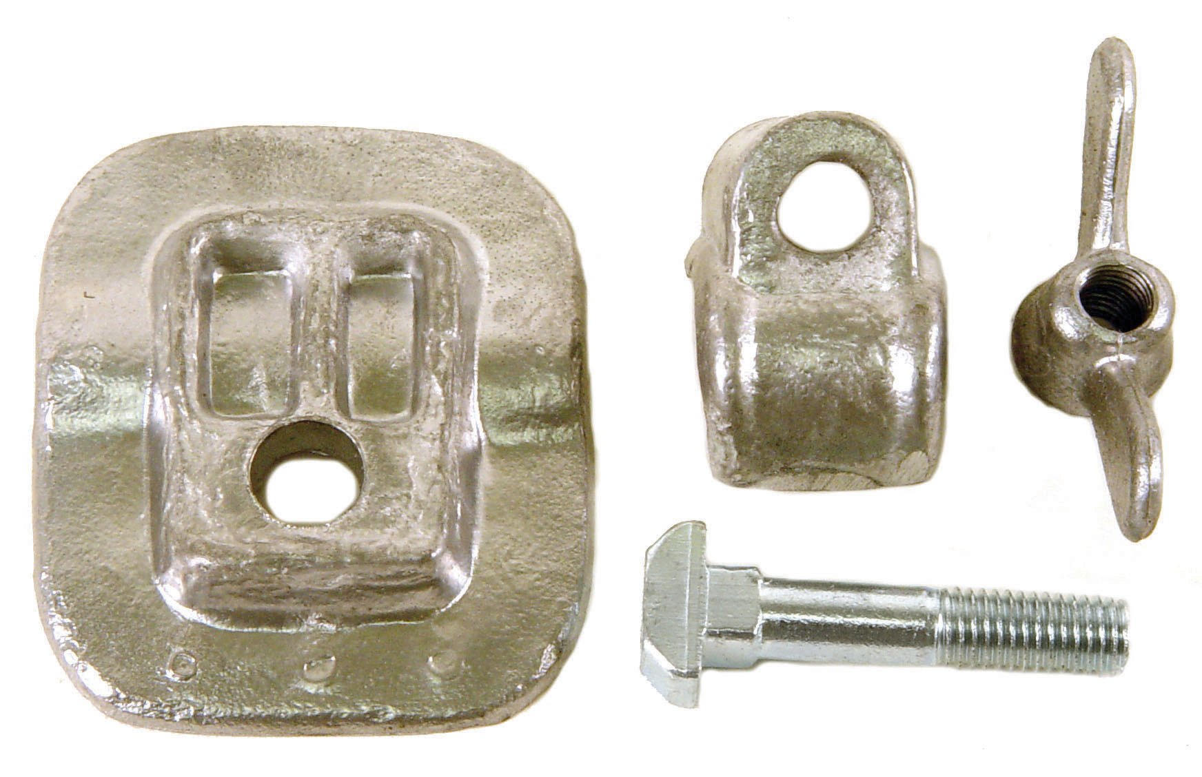 Seat Clamp Kit, Middle Seat to Floor image 0