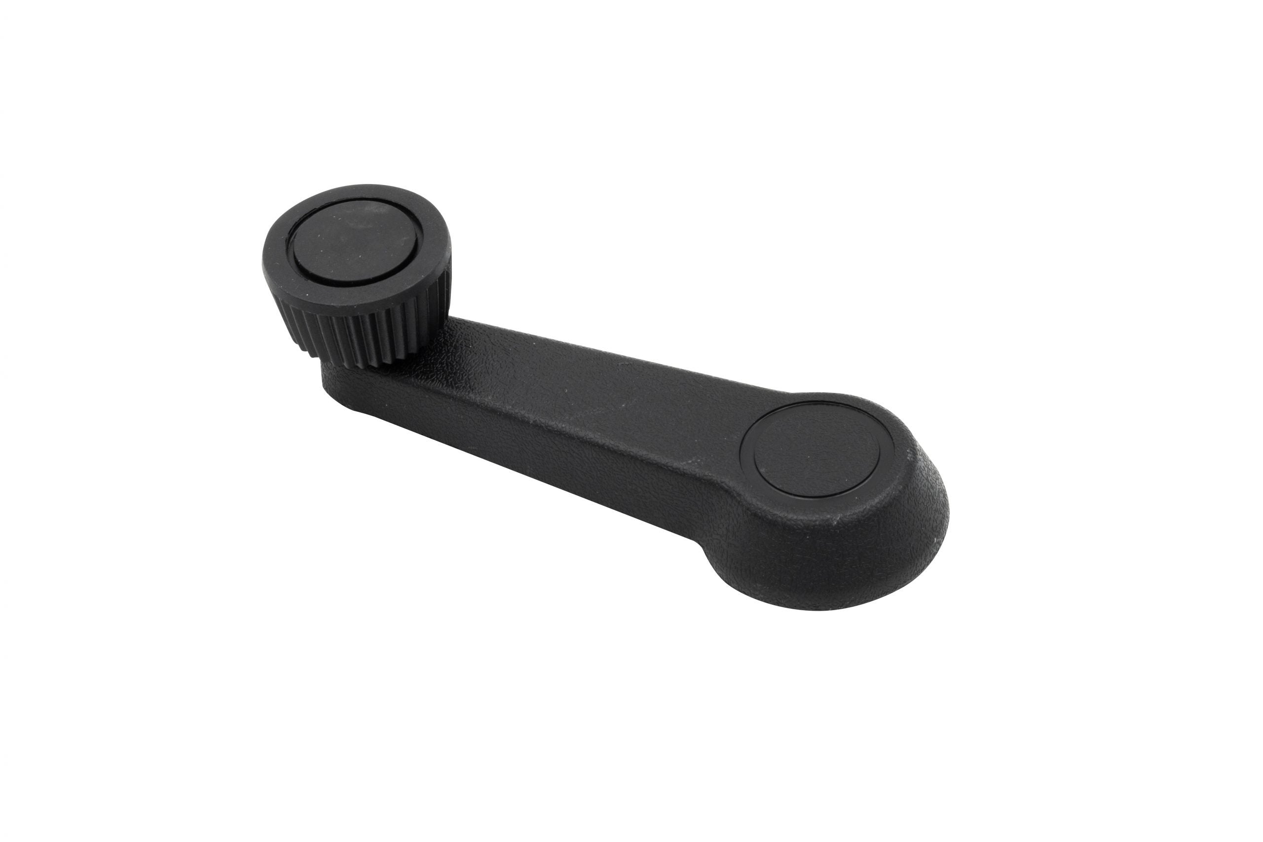 Window Crank, Metal Backed, Black image 0