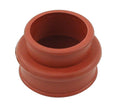 Intake Manifold Boot, Dual Port Red Silicone image 0