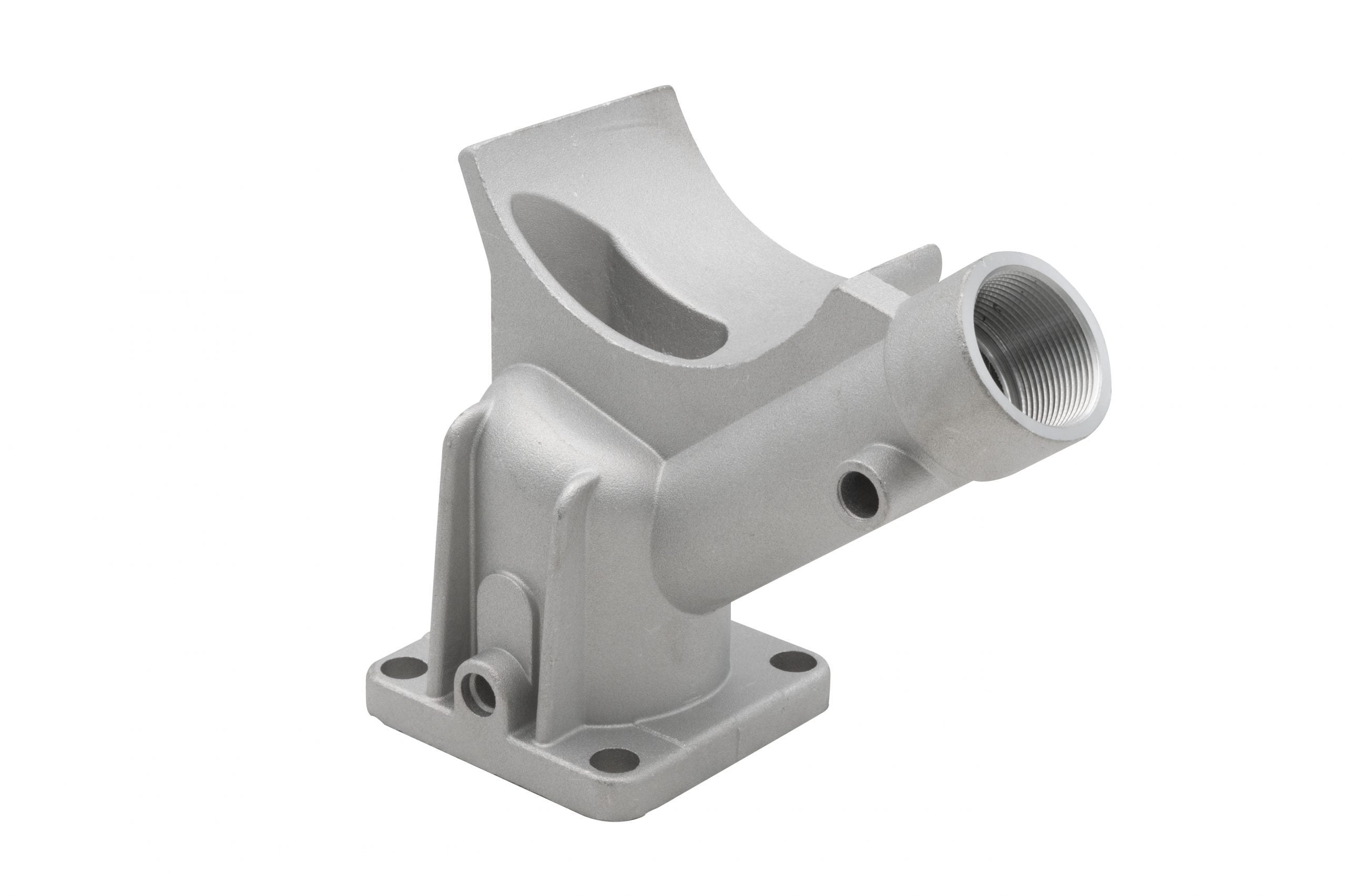 Alternator/Generator Stand, Raw Aluminum (Skin-packed packaging) image 3